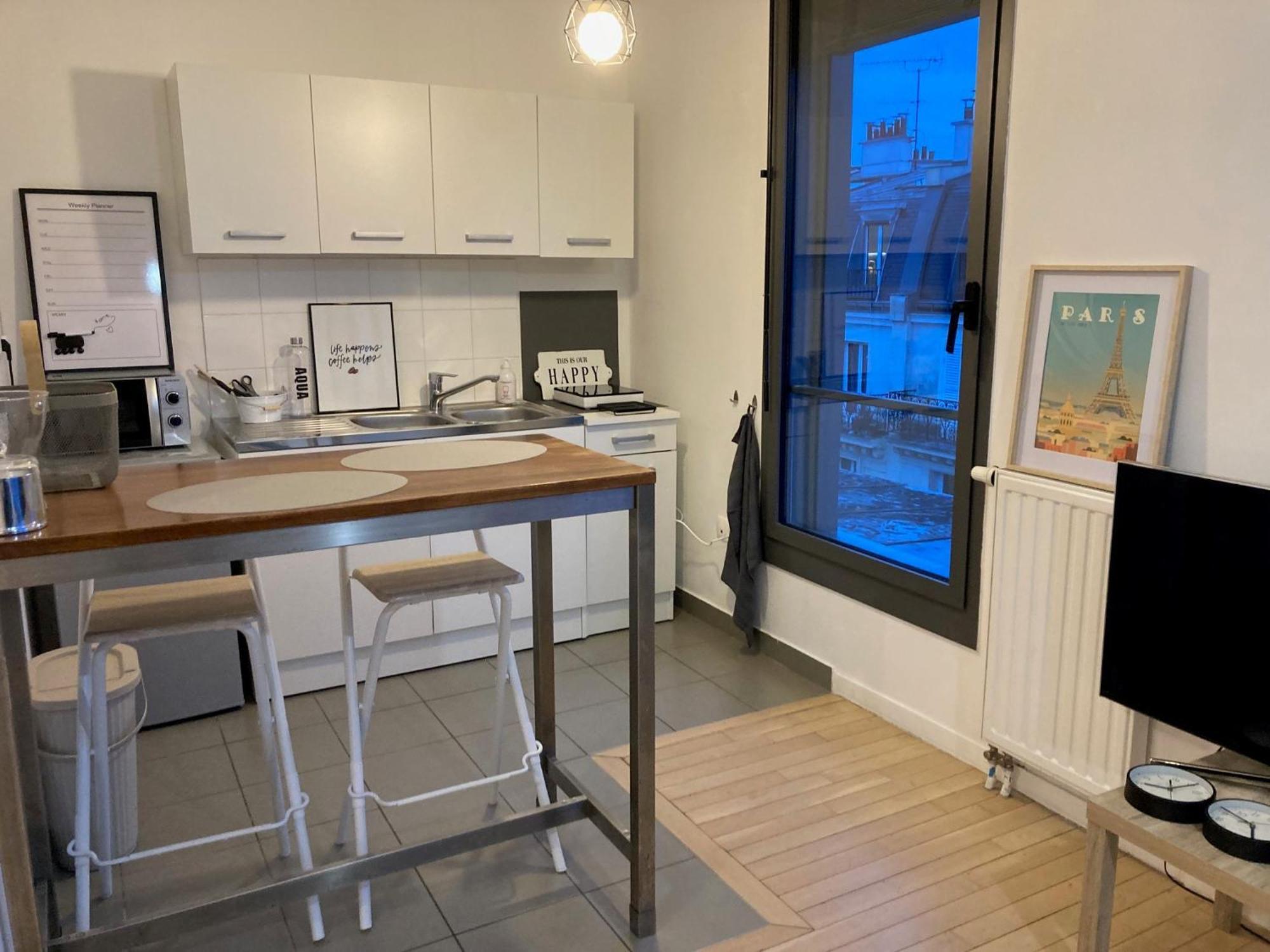 Appartement Cozy Bright Studio - Montmartre Parijs